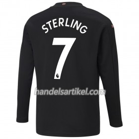 Manchester City Raheem Sterling 7 Auswärts Trikotsatz 2020/21 Langarm